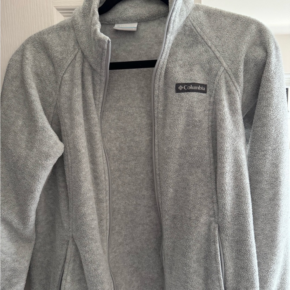 Columbia Gray Fleece Jacket